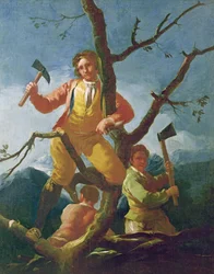 Les bûcherons, 1779